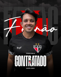 Eliezer Júnior é o novo treinador da equipe Sub-20